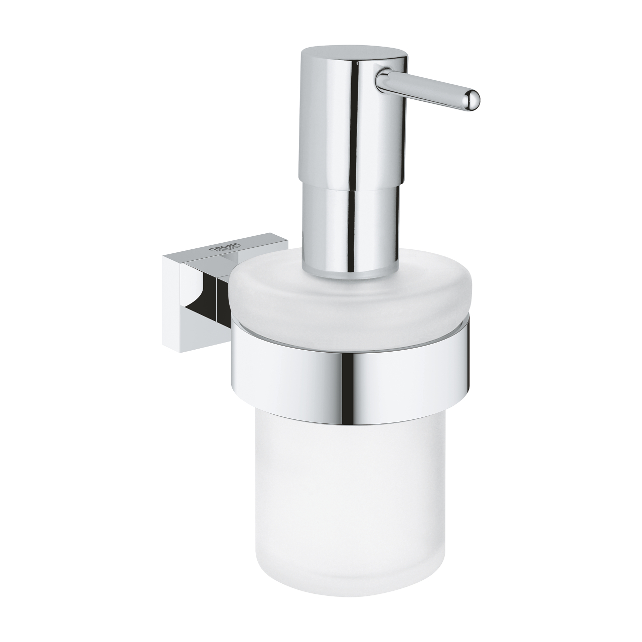 GROHE Essentials Cube dávkovač tekutého mydla, chróm, 160 ml (40756001)